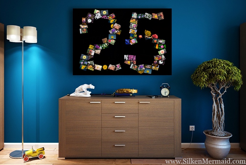 Decorate wall with number